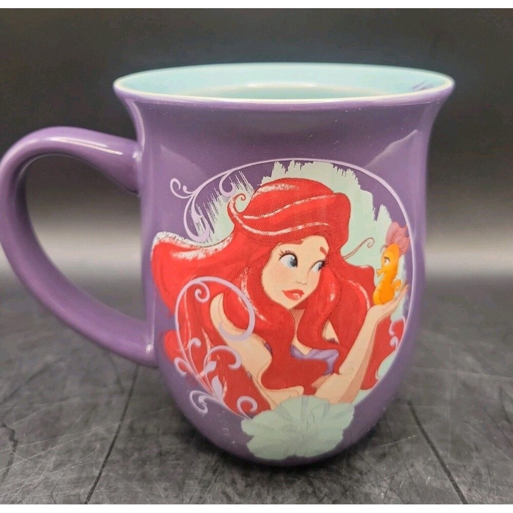 Little Mermaid Ariel "A Heart As Big As The Ocean" Coffee Tea Mug  Disney Store